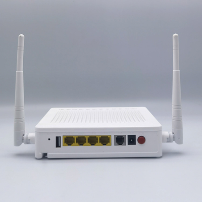 Most popular ONT with 4GE+1pots+1USB+WIFI 2.4G &5G dual band ZTE F670L GPON ONU