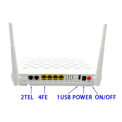 English Firmware ZTE GPON ONU F660 V5.2 4FE 2TEL WIFI ONU ROUTER