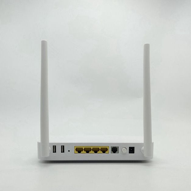 12 Volt 1.5A FTTH HK718 GPON ONU ONT 2.4ghz 5ghz Wifi 1GE FE 1TEL